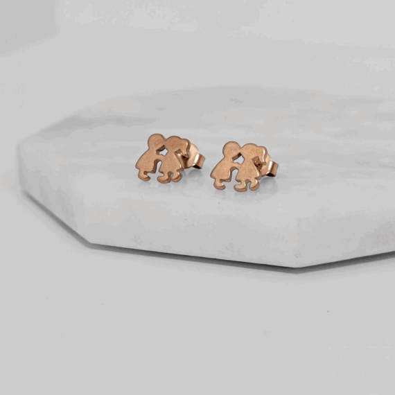 ARETES STUD MINI NIÑOS