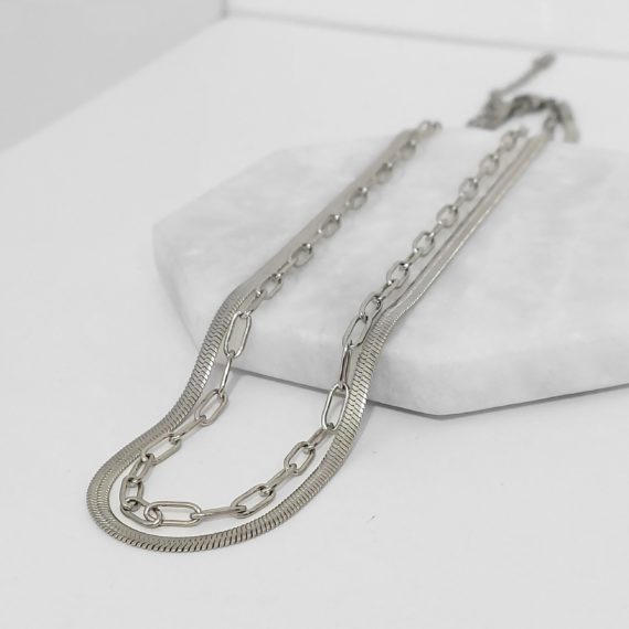 COLLAR PLANCHADO Y CADENA