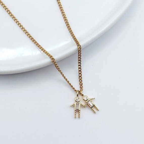 COLLAR NIÑOS BOLITAS