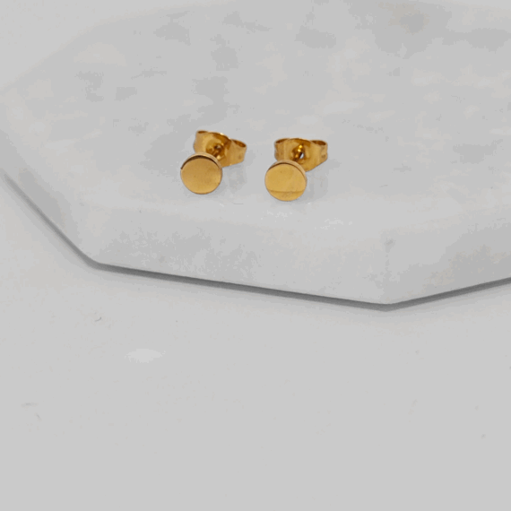 ARETES STUD CIRCULO