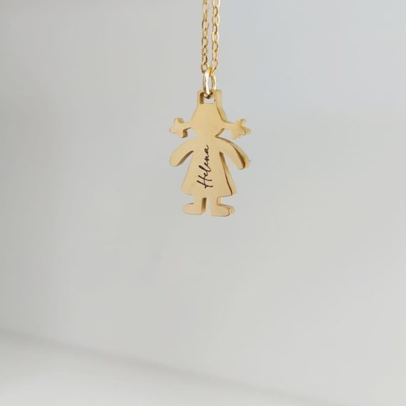 COLLAR NIÑO GRABADO