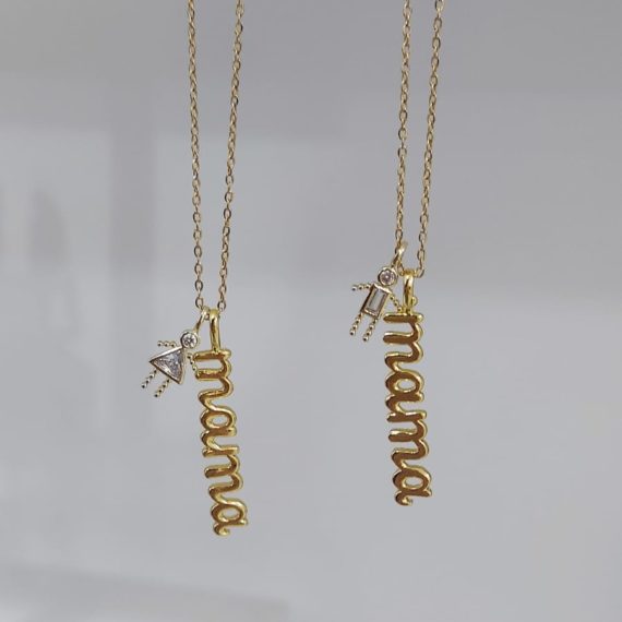 COLLAR MAMÁ CON NIÑO