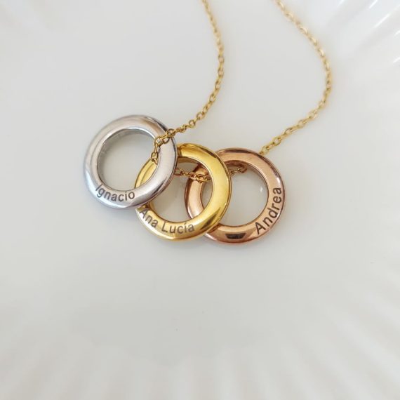 COLLAR AROS PERSONALIZADOS