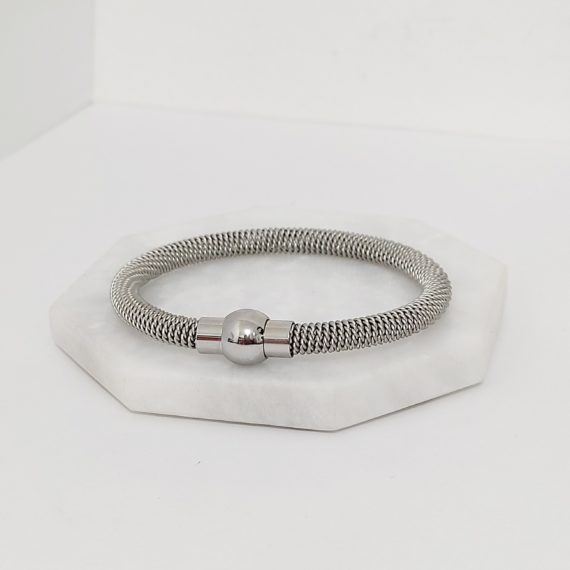 BRAZALETE CIERRE PLATA