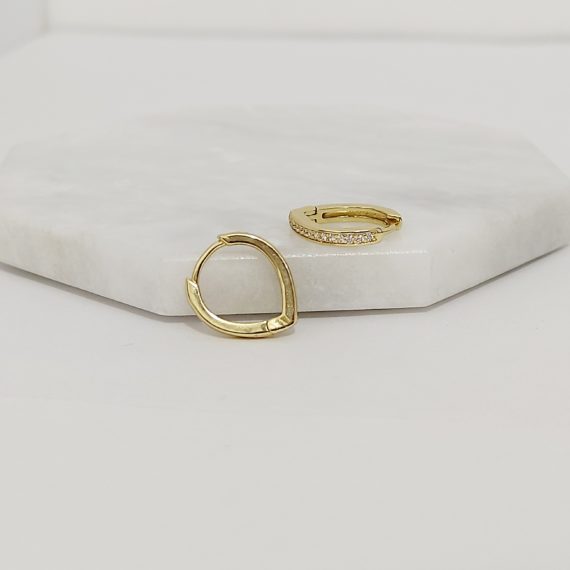 ARETES ARRACADA CORAZÓN ABIERTO