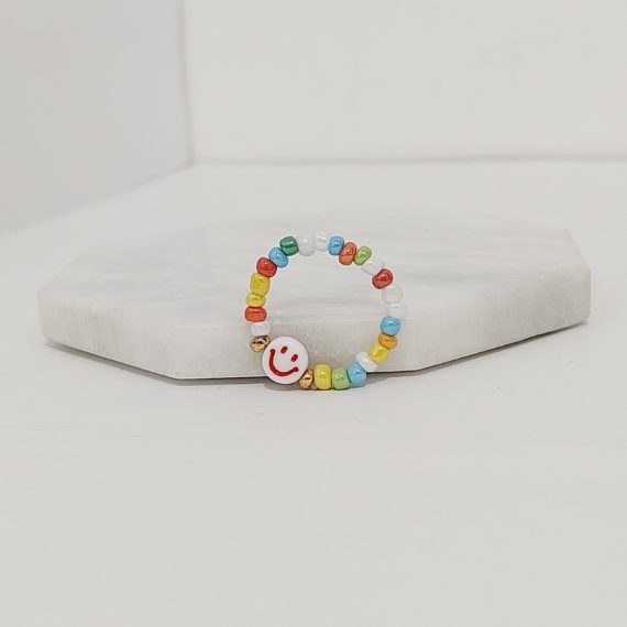 ANILLO COLORES CON CARITA FELIZ