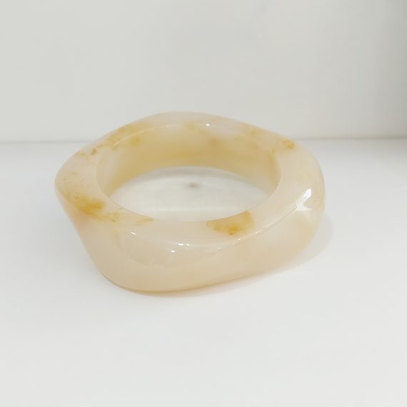 PULSERA ACRILICO HUESO