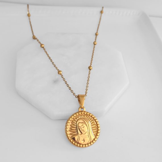 COLLAR MEDALLA VIRGEN