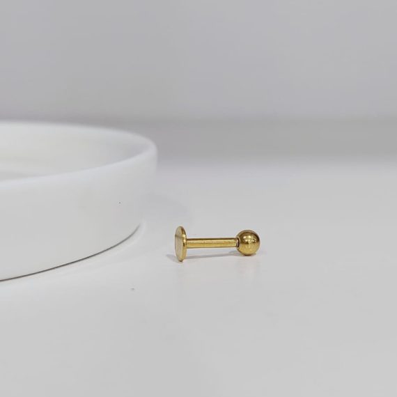 PIERCING STUD CIRCULO PLANO