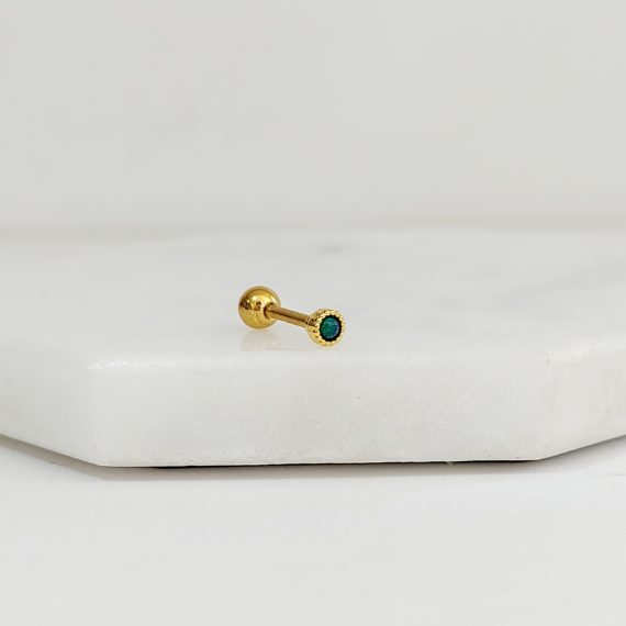 PIERCING CIRCULAR VERDE