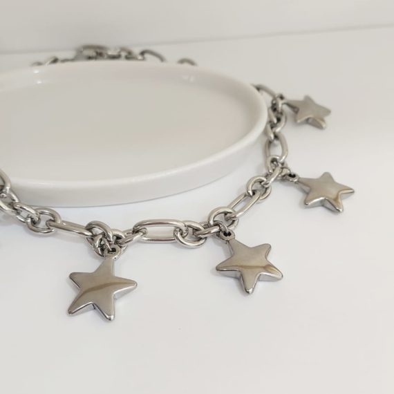 COLLAR CHUNKY CON 5 ESTRELLAS
