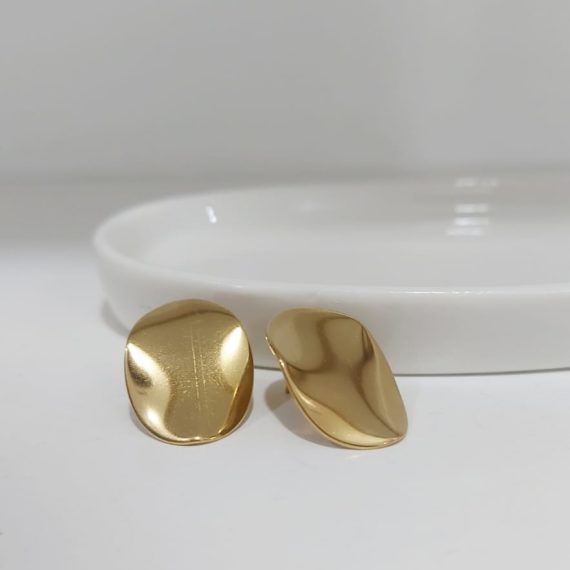 ARETES STUD OVALO