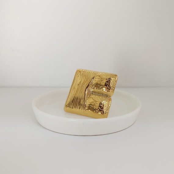 ANILLO CUADRADO CHUNKY