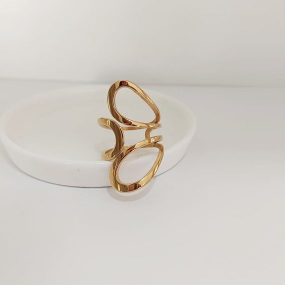 ANILLO LINEAS IRREGULARES