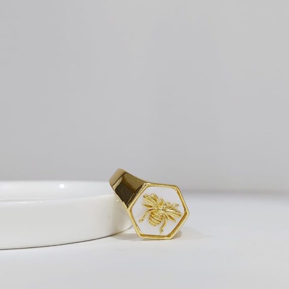 ANILLO CON ABEJA