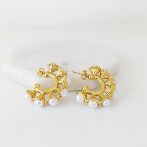 ARETES MEDIA ARRACADA CON PERLAS