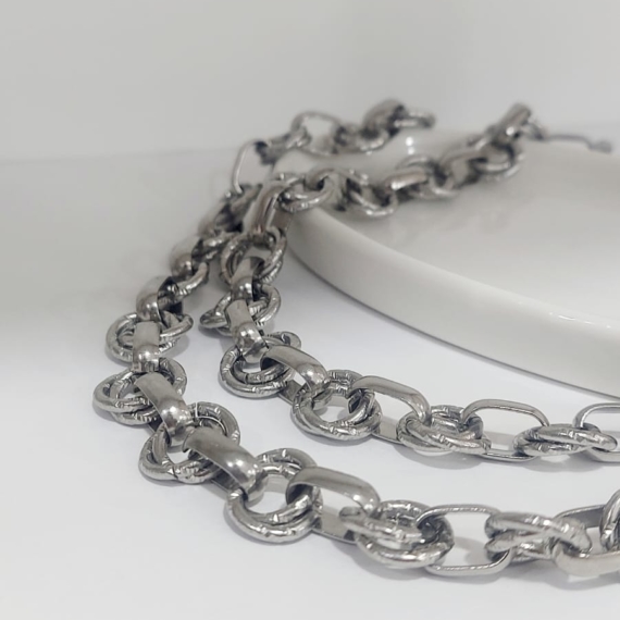 COLLAR DOBLE CADENA REDONDA