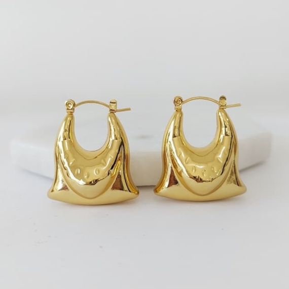 ARETES HOOPS BOLSO