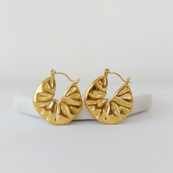 ARETES HOOPS CIRCULAR IRREGULAR
