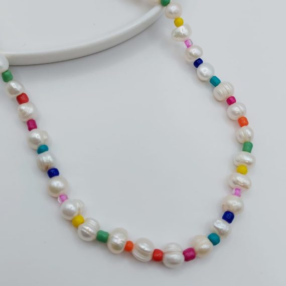 COLLAR PERLA DE RIO CHAQUIRA COLORES