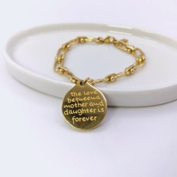 PULSERA MAMÁ-HIJA CADENA GC