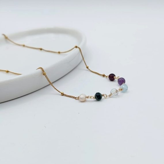 COLLAR CUARZOS DE COLORES PERSONALIZADO