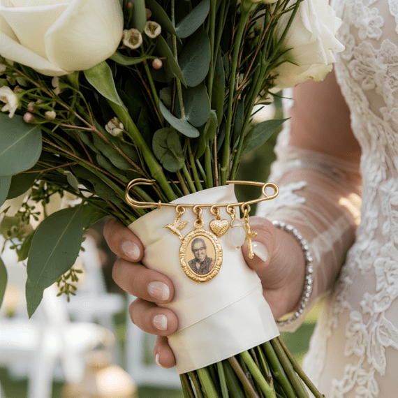 RELICARIO GRABADO PARA RAMO