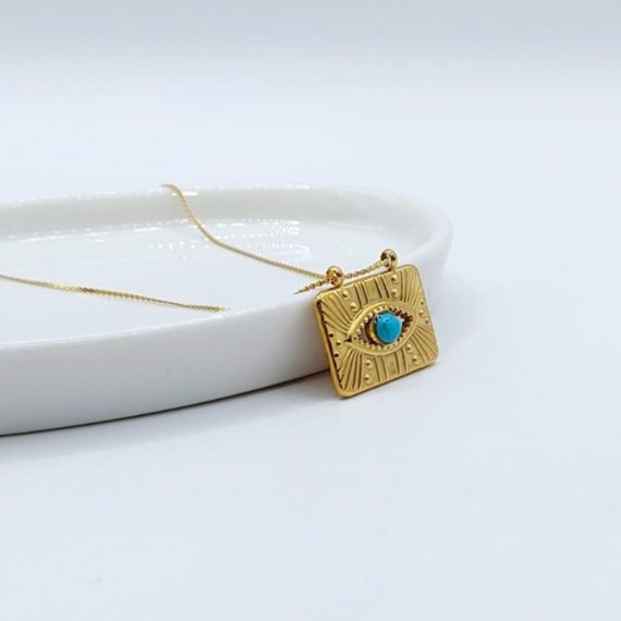 COLLAR RECTANGULO OJO TRANSVERSAL
