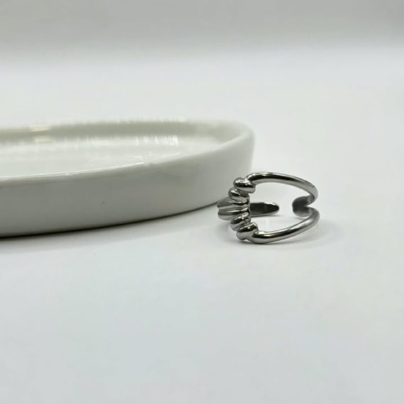 ANILLO EBILLA PLATA