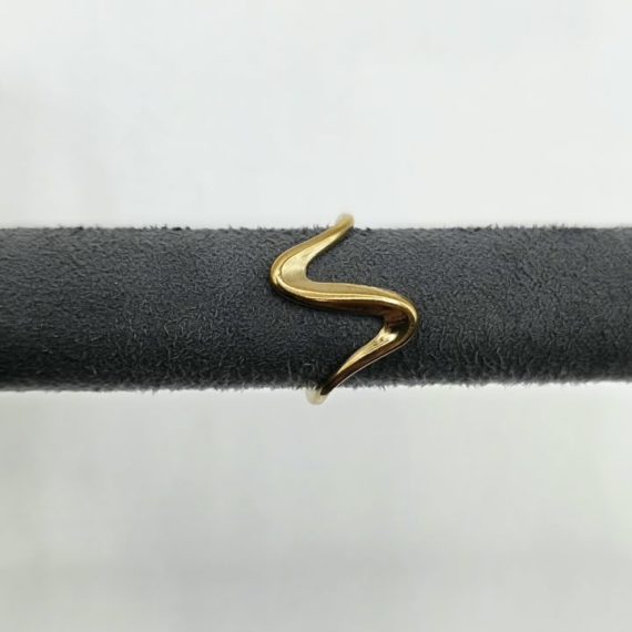ANILLO LINEA ZIGZAG