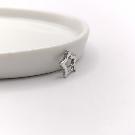 PIERCING HOOP ESTRELLA ZIRCONIA